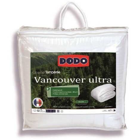 Dodo Vancouver Couette blanche 140x200 cm confortable
