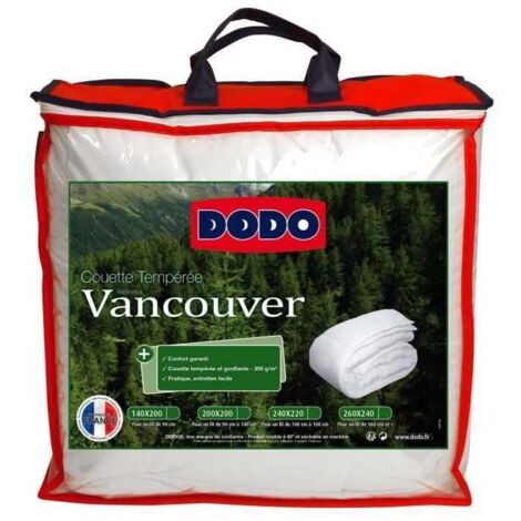 Dodo Vancouver Edredón Templado 220x240 cm Blanco