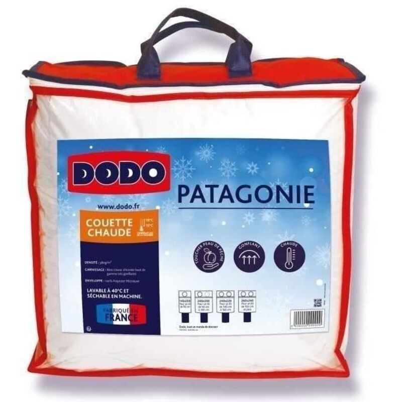 Les Tendances Dodo Warmdecke Patagonia Weiß - 220 X 240 Cm