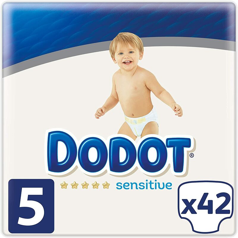 

Pañales Desechables Sensitive T5 11-16 kg (42 pcs) - Dodot