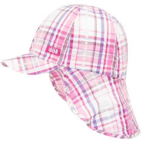 Döll Pink Check Neck Cap