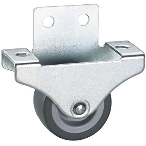 DÖNER HELMER parquet-roulette fixe, 38 x 18 mm, TPE 791334 roue gris