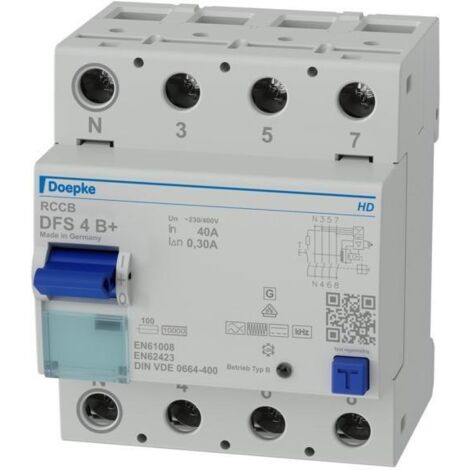 Doepke FI-Schalter DFS4 040-4/0,30-B+