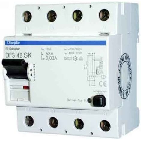 DOEPKE FI-SCHUTZSCHALTER TYP B SK 09144998