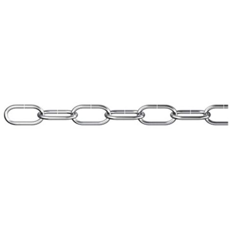 dörner + helmer 153517 Chaîne décorative nickel acier 10 m