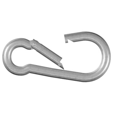 dörner + helmer 154870 Mousqueton galvanisé 70 mm 50 pc(s)