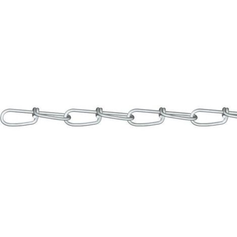 dörner + helmer 156151 Catena a nodi Argento Acciaio galvanizzato zinco 30 m
