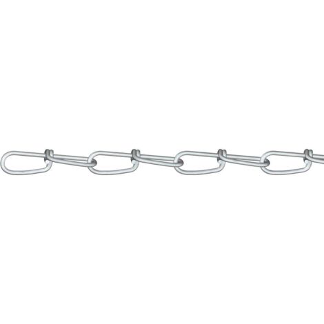 dörner + helmer 156154 Catena a nodi Argento Acciaio galvanizzato zinco 30 m