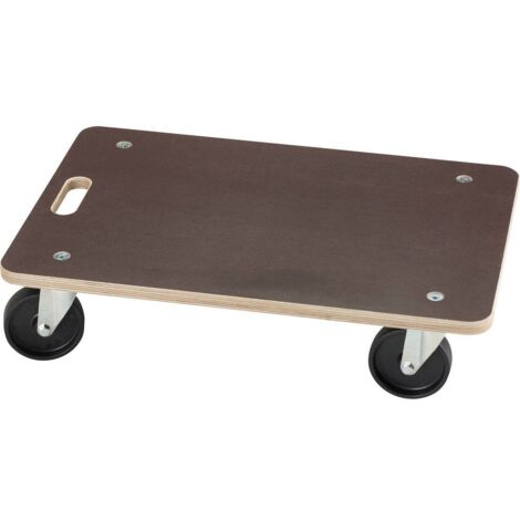 Dörner Helmer 300700 MASSIV Professionale Carrello Nero 590x390 mm