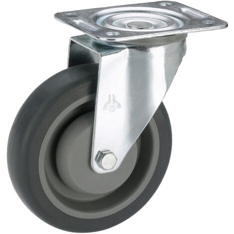 dörner + helmer 715565F 715565F Lenkrolle Rad-Durchmesser: 100 mm Tragfähigkeit (max.): 150 kg 1 St.