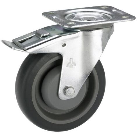 dörner + helmer 716565F 716565F Ruota girevole Diametro ruota: 100 mm Capacità di carico (max.): 150 kg 1 pz.