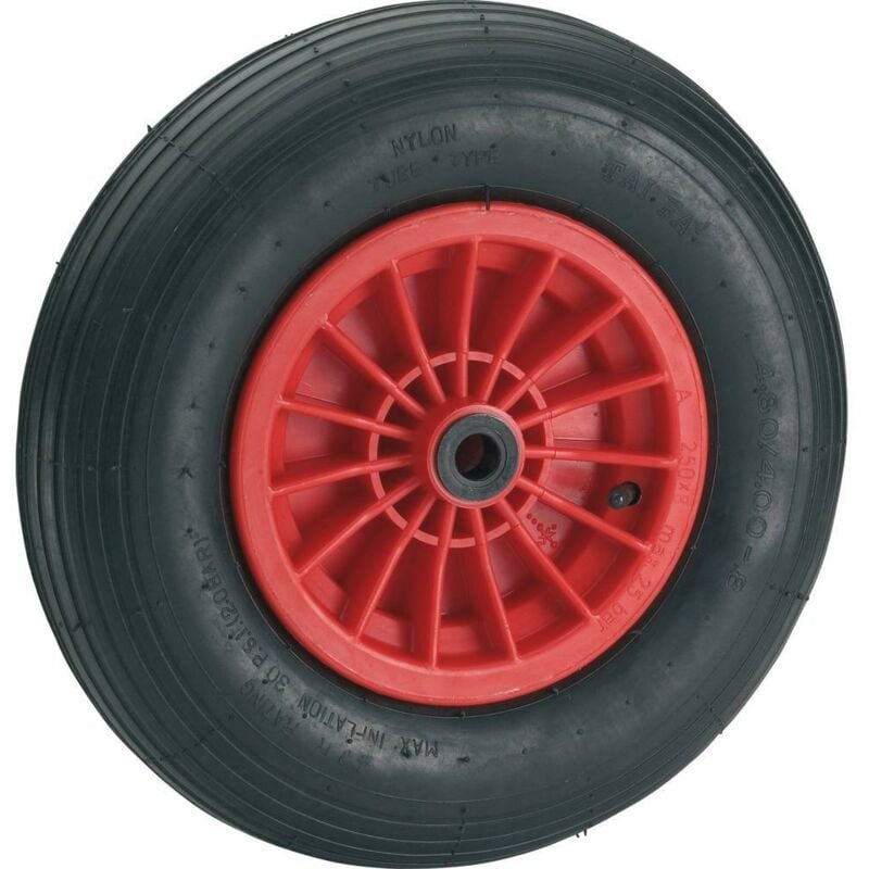 Dörner+helmer - 740304 Roue à bandage pneumatique Diamètre de la roue: 400 mm Capacité de charge (max.): 200 kg 1 pc(s)
