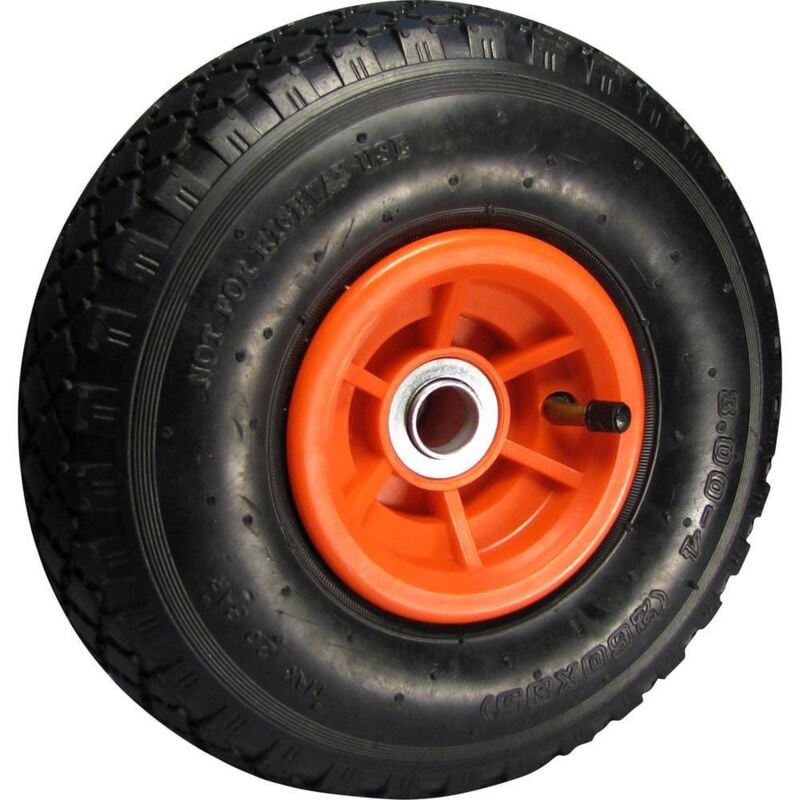 Dörner+helmer - 740394 Roue à bandage pneumatique Diamètre de la roue: 260 mm Capacité de charge (max.): 150 kg 1 pc(s)