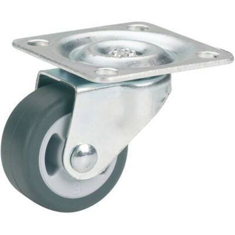 dörner + helmer 790320 Roulette pivotante Diamètre de la roue: 30 mm Capacité de charge (max.): 20 kg 1 pc(s) A310152