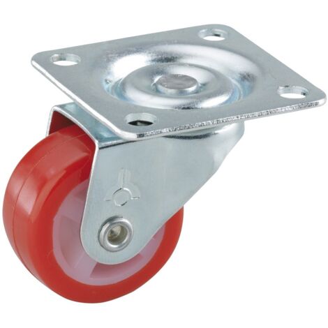 Dörner & Helmer Lenkrolle 30 x 14 mm Tragkraft 20 kg Möbelrolle Möbel mobil