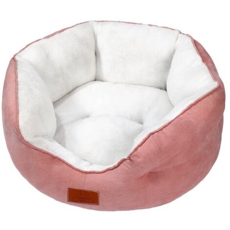 Dog Bed for Small Dogs Cat Beds for Indoor Cats Washable Puppy Sleeping Bed with Non-Slip Bottom Pets Warming Soft Calming Bed