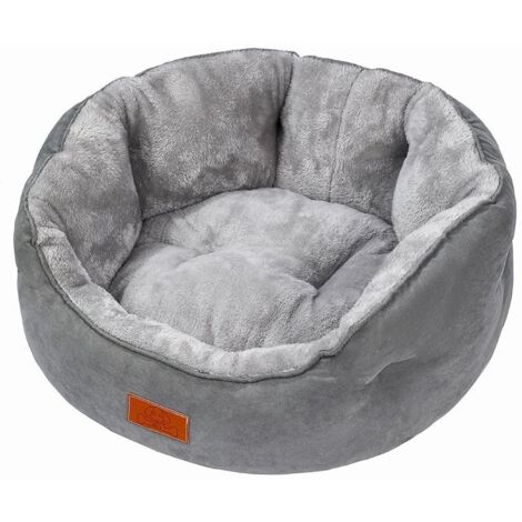 Dog Bed for Small Dogs Cat Beds for Indoor Cats Washable Puppy Sleeping Bed with Non-Slip Bottom Pets Warming Soft Calming Bed