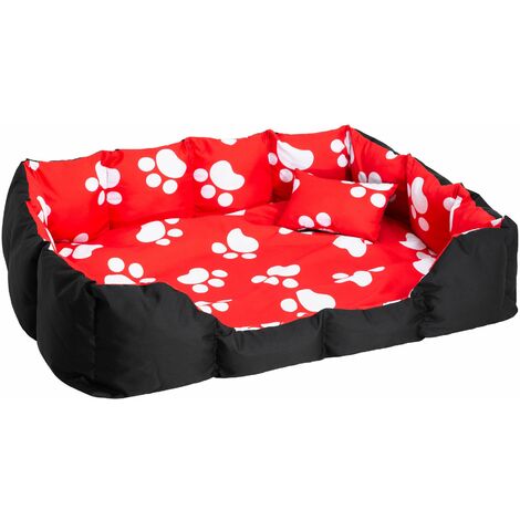 Dog bed made of polyester - large dog bed, dog basket, dog snuggle bed
