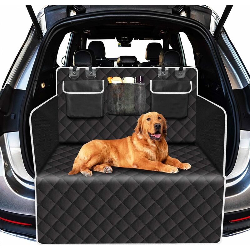 Dog Car Trunk Protector, Tear-Resistant and Waterproof Dog Trunk Mat, Washable Anti-Slip Dog Car Protector - Universal for Truck Car suv