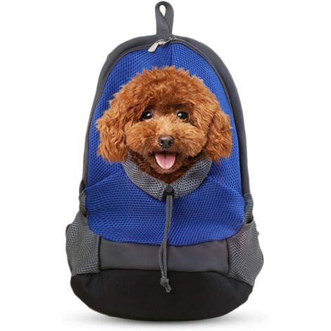 Dog Carrier Backpacks, Small Puppy Carrier Travel Pet Backpacks, 40 x 35 x 27 cm, Blue