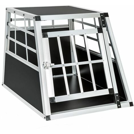 main image of "Dog crate single - dog cage, puppy crate, dog travel crate"