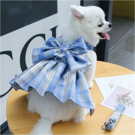 Dog Clothes for Small Dogs Puppy Dress for Girl Dogs Pet Party Holiday Cute  Female Skirt Dog Birthday Outfit Pink Dog Wedding Tutu Dresses Chihuahua