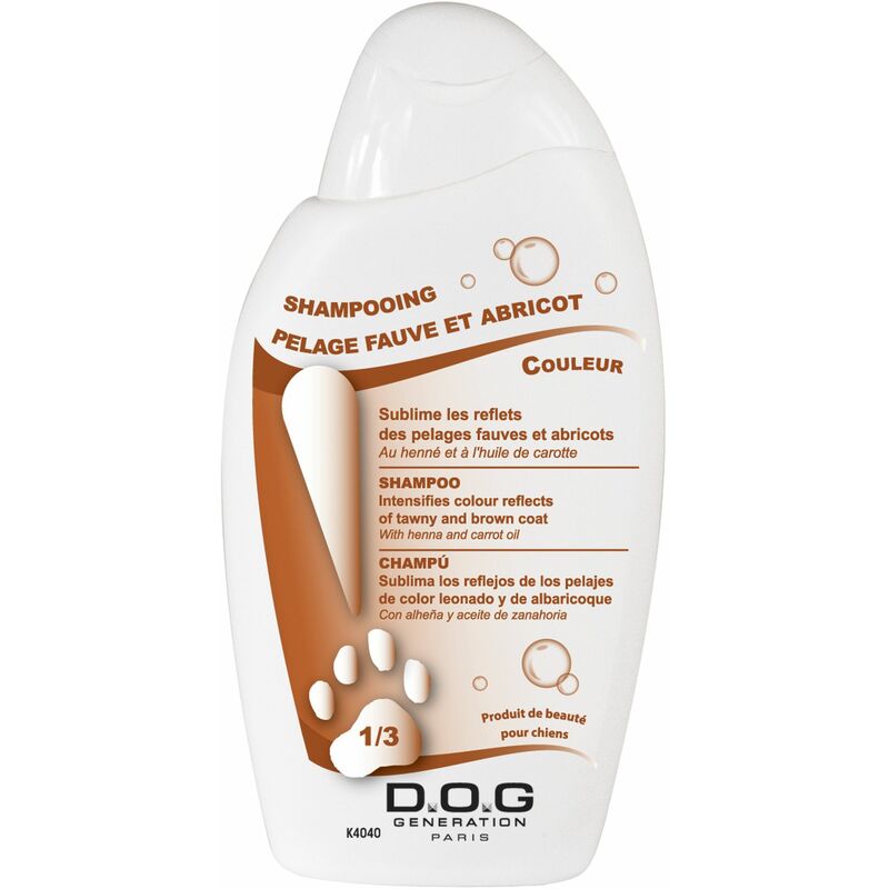 Dog Generation - Shampooing Pelage Fauve et Abricot : 250ml