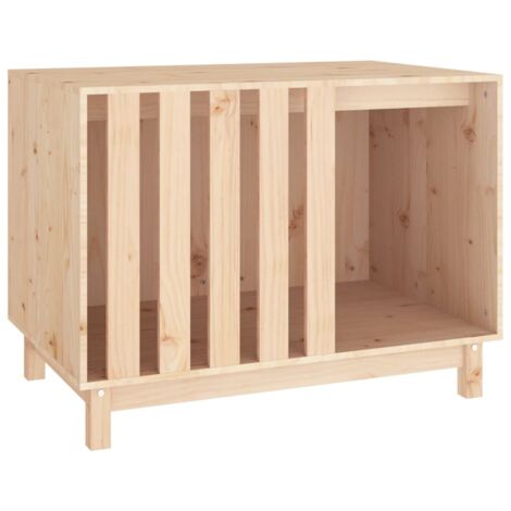 Dog House 90x60x67 cm Solid Wood Pine vidaXL