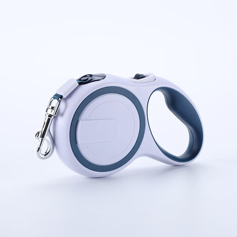 dog leash, retractable pet leash, tangle free 8m Dark blue