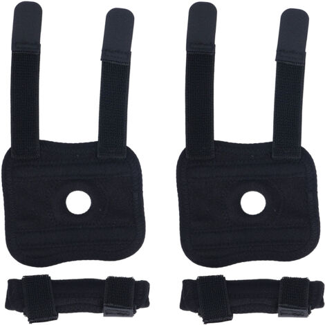 Dog Leg Hock Brace Enhanced Recovery Soft Hook and Loop Fastener Dog Leg Joint Knee Support Brace for Injury Wound Care L: 12 X 23.5cm / 4.7 X 9.3in