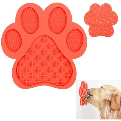 2 PCS Licky Mats for Dogs, Dog Lick Mats with 1 Pcs Spatula, Lick