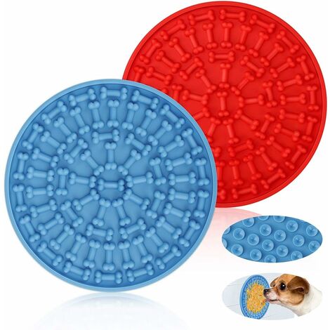 2 Packdog Lick Pad, Pet Bathing Distraction Pads, Wall Mounted