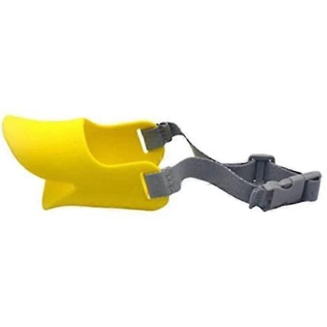 Dog Muzzle,duck Bill Type Anti-bite Anti-bark And Anti-eat Mask,pet Dog Soft Silicone Muzzles