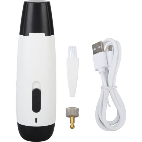 Dog Nail Grinder Professional Rechargeable Low Noise Electric Paws Grooming Tool for Cat Pet