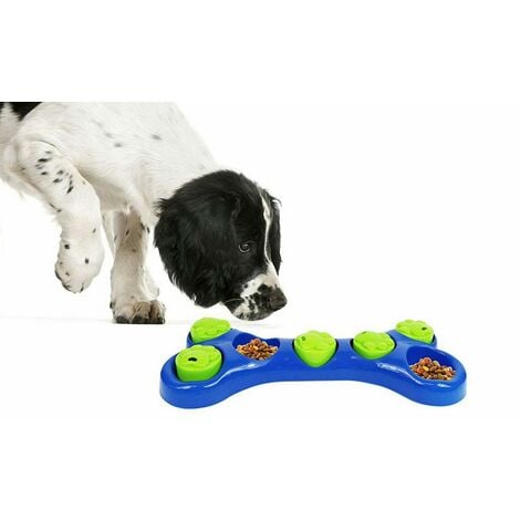 Dog Puzzle Toys Maze Slow Feeder Interactive Puppy IQ Training Game Toys  Food Dispenser Bowl Interactive Games for Pets Level 2