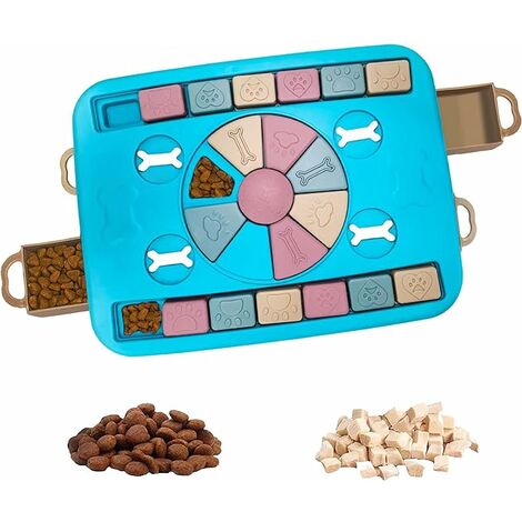 1Pc Dog Treat Puzzle Toy - Interactive Treat Puzzle Games for Mind