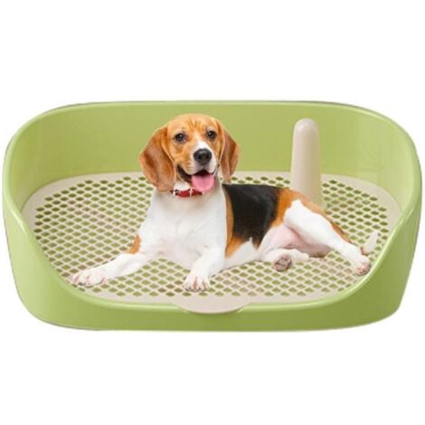 Dog Toilet, Dog Potty Training Toilet, Dog Potty Fence, Puppy Litter Box, with Puppy Mat Holder