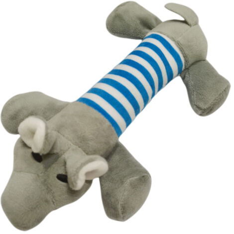 Dog Toy, Squeaky Dog Toys, Animal Shape Pet Puppy Chew Toy, Squeaky Sound Plush Gift (Elephant)