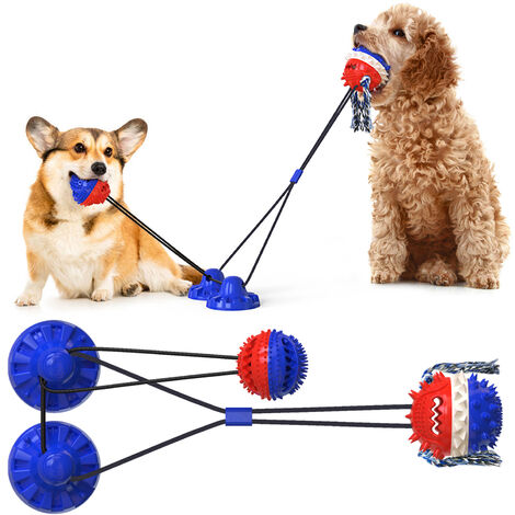 main image of "Dog Toys for Aggressive Chewers Large Breed Interactive Dog Toys Indestructible Dog Chew Toy for Aggressive Chewers Suction Cup Dog Toy Tug Toy for Dog Puzzle Toys"