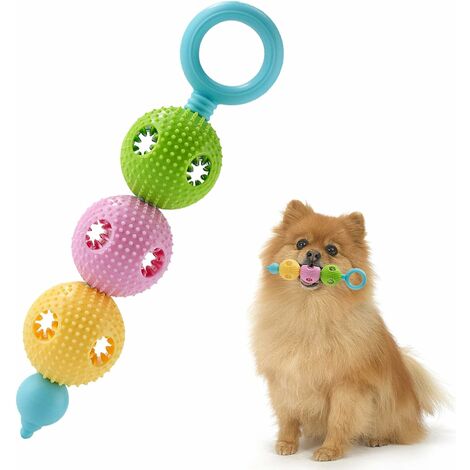 1pcs Puppy Teething Chew Toy Rubber Snack Ball Interactive Toy For Small  Medium Dogs Chewing Enrichment Toys Boredom Game Toy - AliExpress