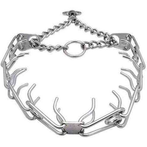 Dog Training Collar, 304 Stainless Steel Stimulation Chain, 3.5mm Adjustable Control Chain (24 inches - 60 cm)