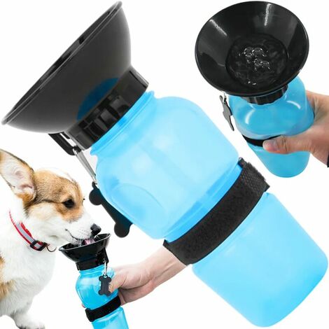 Dog travel bowls and water bottles