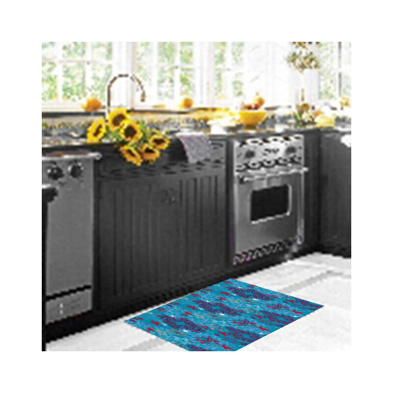 

Doge Milano Camino de cocina, 100% Made in Italy, Alfombra antimanchas con impresión digital, Camino antideslizante y lavable, Modelo Elvire, 120x52