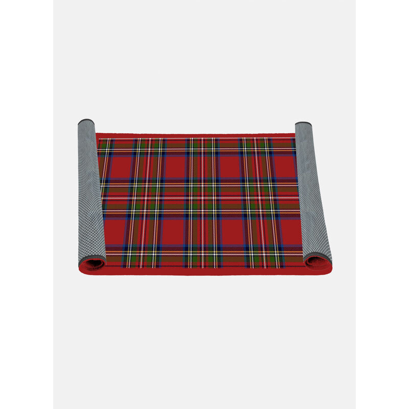 

Camino de cocina, 100% Made in Italy, Alfombra antimanchas con impresión digital, Camino antideslizante y lavable, Modelo Navidad - Charlie, cm