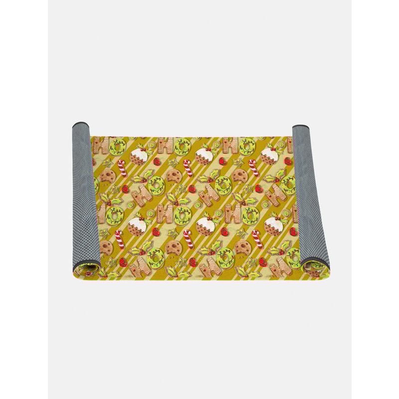 

Doge Milano Camino de cocina, 100% Made in Italy, Alfombra antimanchas con impresión digital, Camino antideslizante y lavable, Modelo navideño