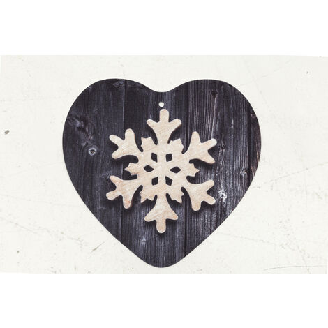 Sottopentola in legno fiocco di neve Made in Italy