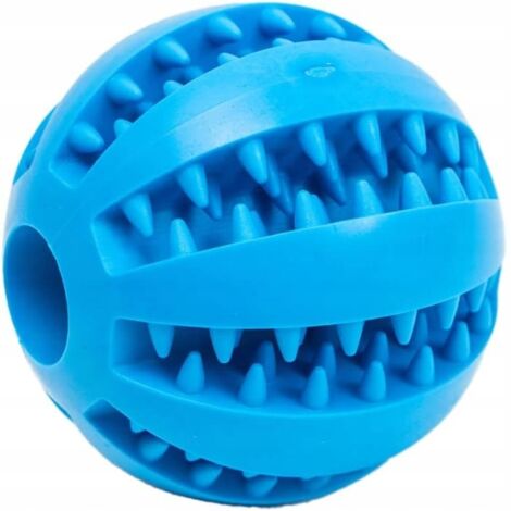 Doggykingdom Palla per cani con borchie, blu