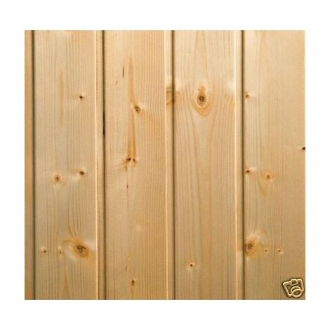 Doghe perline legno grezze abete 1 cm - 1 scelta incastro maschio/femmina dimensione disponibile: mm 10 x 100 x 2000