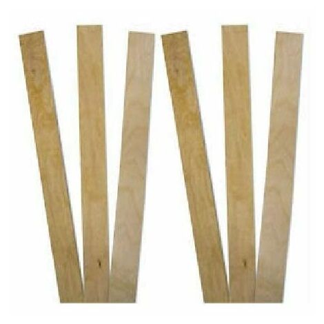 Doghe Stecche In Legno Misura 159X6.4X0.8 Di Ricambio Per Rete O Letto Matrimoniale 160