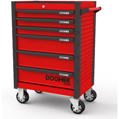 Dogher 025-015 CARRO PROF.SILVERSTONE 6 CAJ.678X459X859